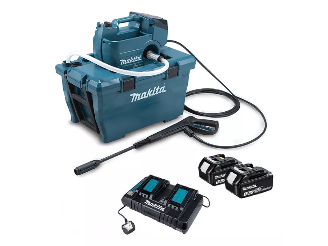 HIDROLIMPIADORA MAKITA PORTATIL DHW080PT2 18V 80BAR 2