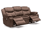 SILLÓN VYS SPA ELECTRABROWN 3 CUERPOS ACERO CAFE ELECTRA BROWN ELECTRICO + USB CELULAR - Miniatura 5
