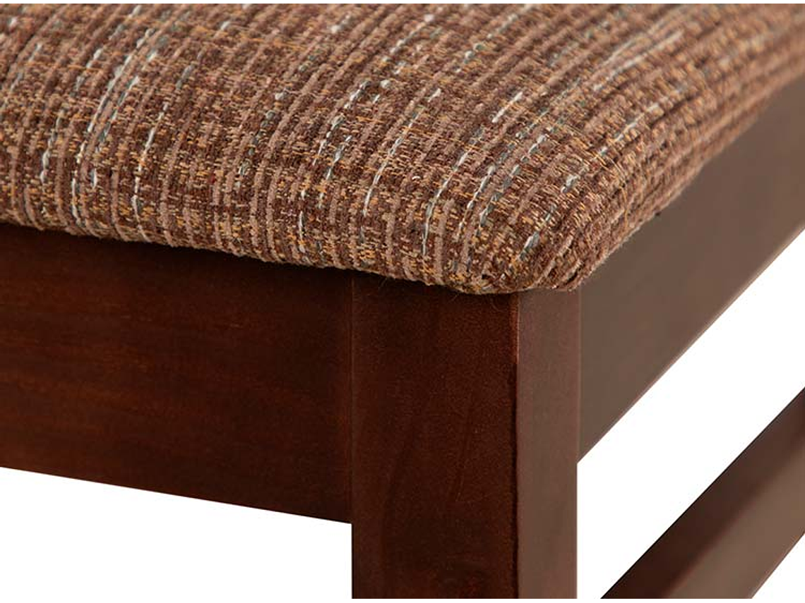 JUEGO DE COMEDOR CIC ÑUBLE 4 SILLAS CHOCOLATE CAFÉ 6