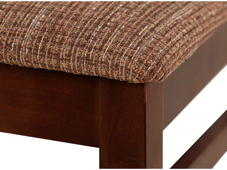 JUEGO DE COMEDOR CIC ÑUBLE 4 SILLAS CHOCOLATE CAFÉ 6