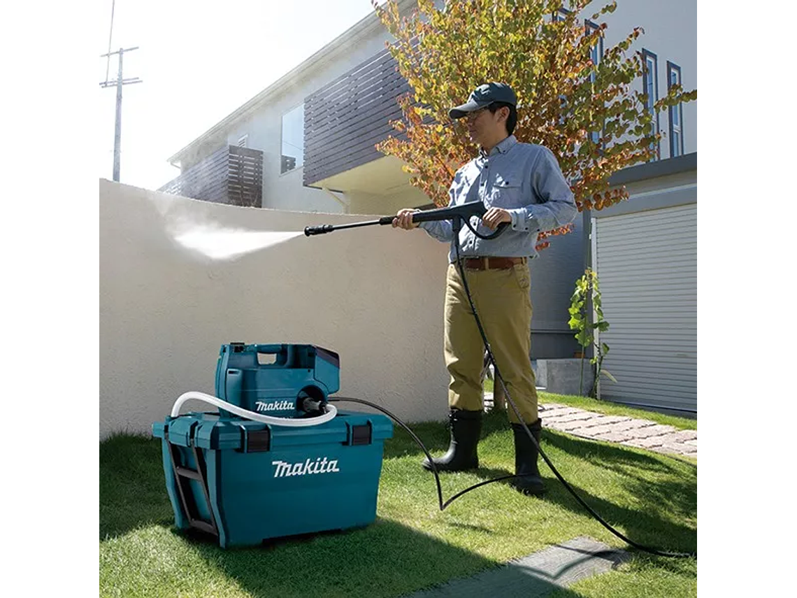 HIDROLIMPIADORA MAKITA PORTATIL DHW080PT2 18V 80BAR 3