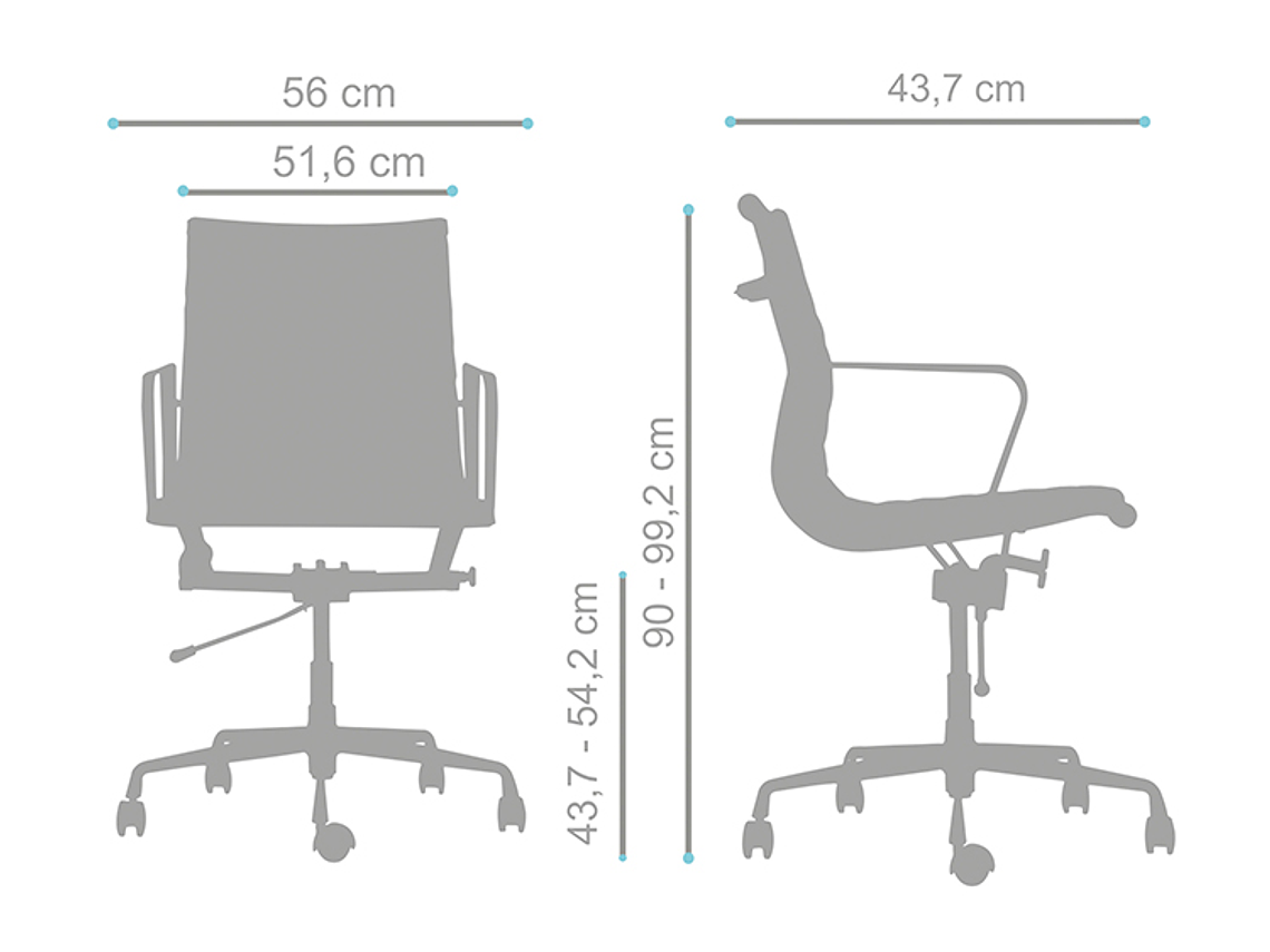 SILLÓN GERENCIA CONTATTO ATTON MEDIO 5