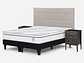 CAMA EUROPEA NEO PLUS KING + MUEBLES ISSEY BEIGE - Miniatura 2