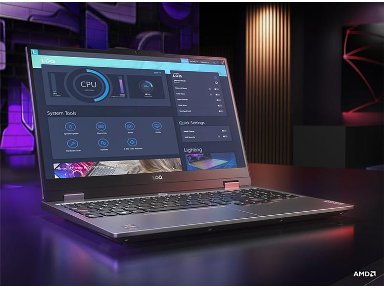 NOTEBOOK GAMER LENOVO LOQ 15ARP9 AMD RYZEN 7 24GB RAM 512GB SSD NVIDIA RTX4050 15.6” 6