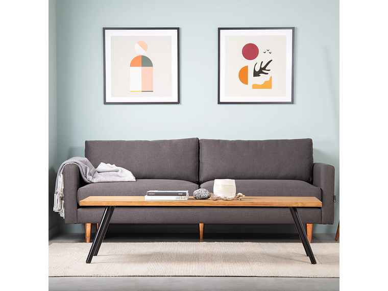 MESA CENTRO MEDULAR AULA RECTANGULAR NOGAL 1