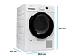 SECADORA DE ROPA POR CONDENSACION MIDEA MSC-90B08E 9KG BLANCO - Miniatura 5