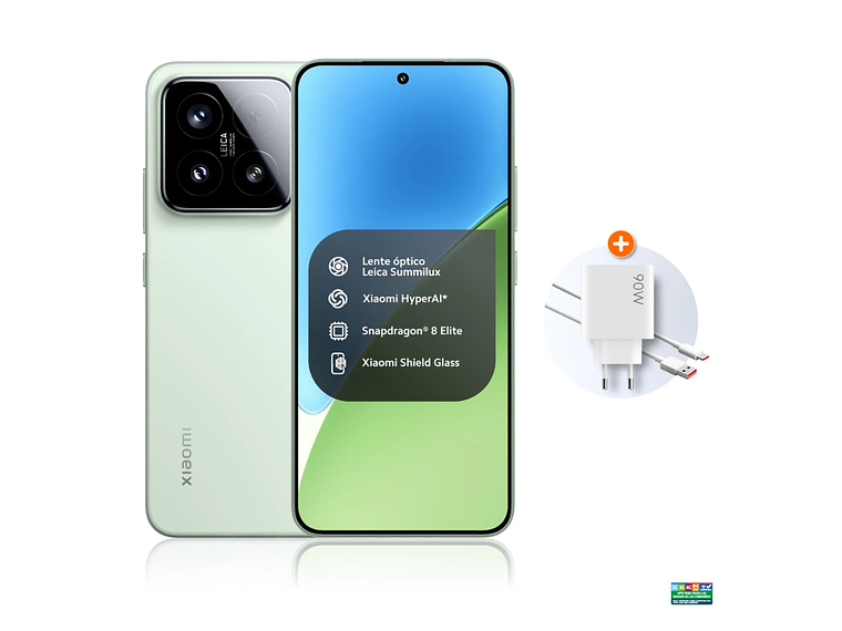 CELULAR XIAOMI 15 VERDE 12+512 GB 6