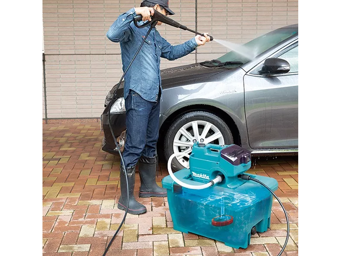 HIDROLIMPIADORA MAKITA PORTATIL DHW080PT2 18V 80BAR 4