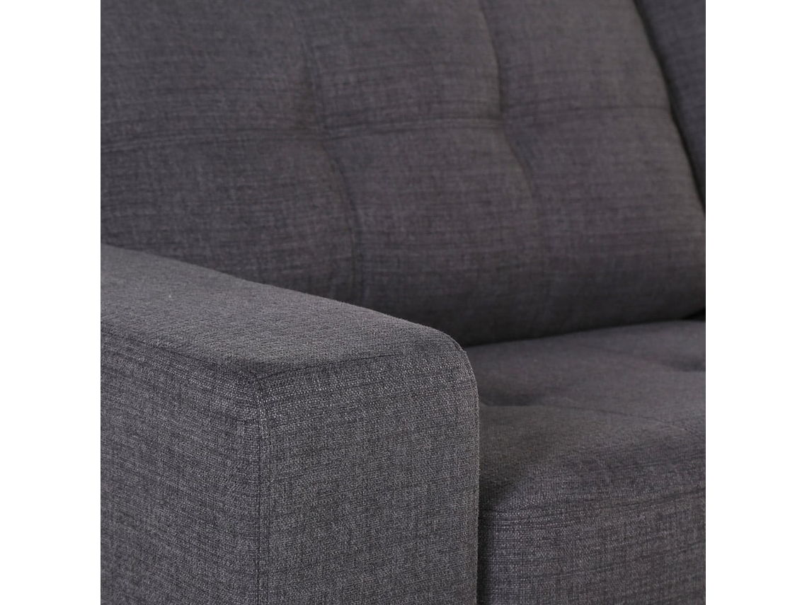 SOFÁ CAMA DREAM 3 CUERPOS TELA CHARCOAL 9