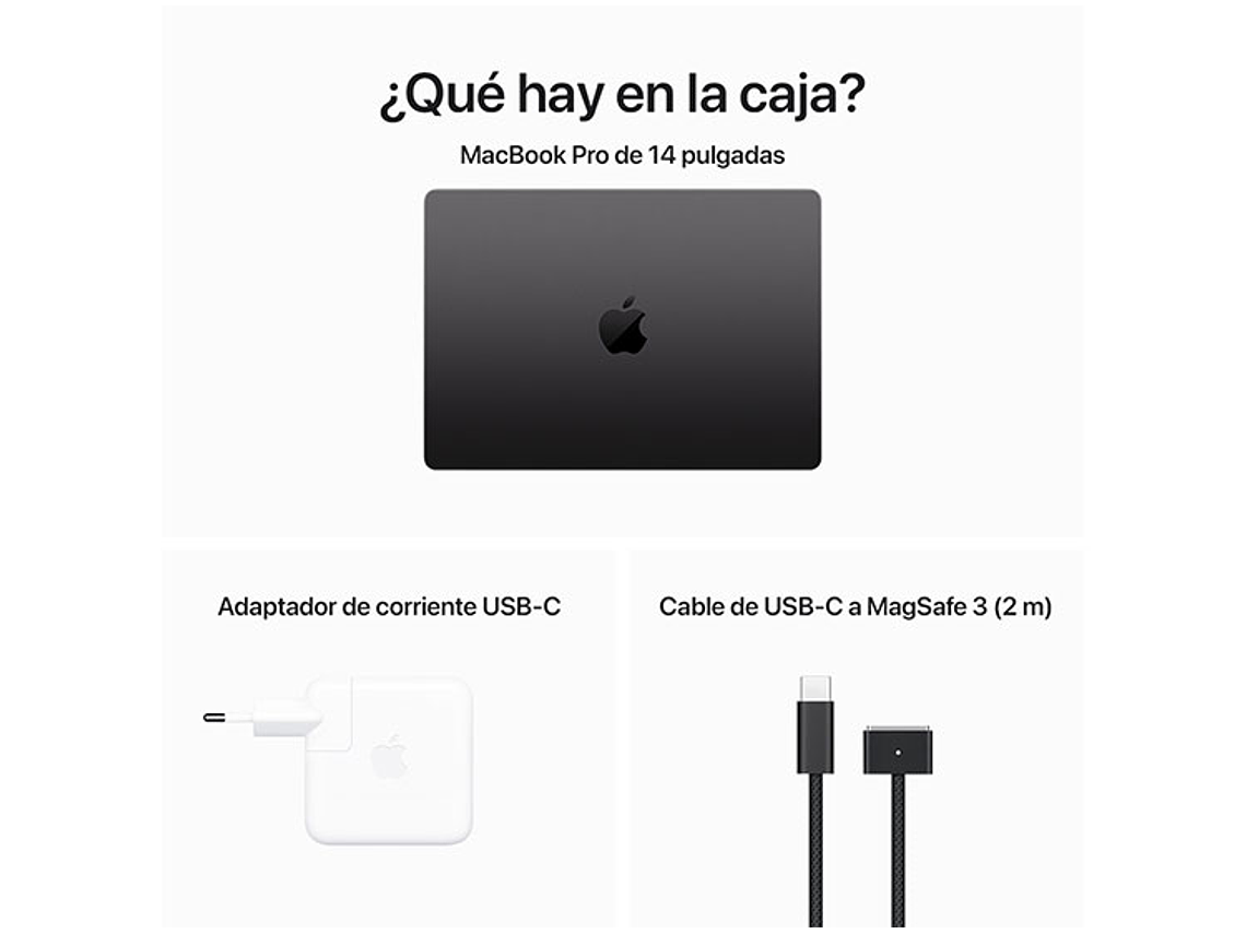 MACBOOK PRO M3 MAX (CPU 14NUC Y GPU 30NUC) 36 GB RAM 1 TB SSD 14.2