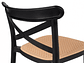 PACK 4 TABURETES BAR VALENTINO NEGRO 65 CM | APILABLE| EXTERIOR - Miniatura 6