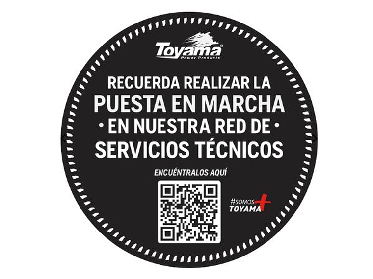 GENERADOR TOYAMA BENCINERO 6.5KW PART. ELEC. 1.5HP 201-007C 4