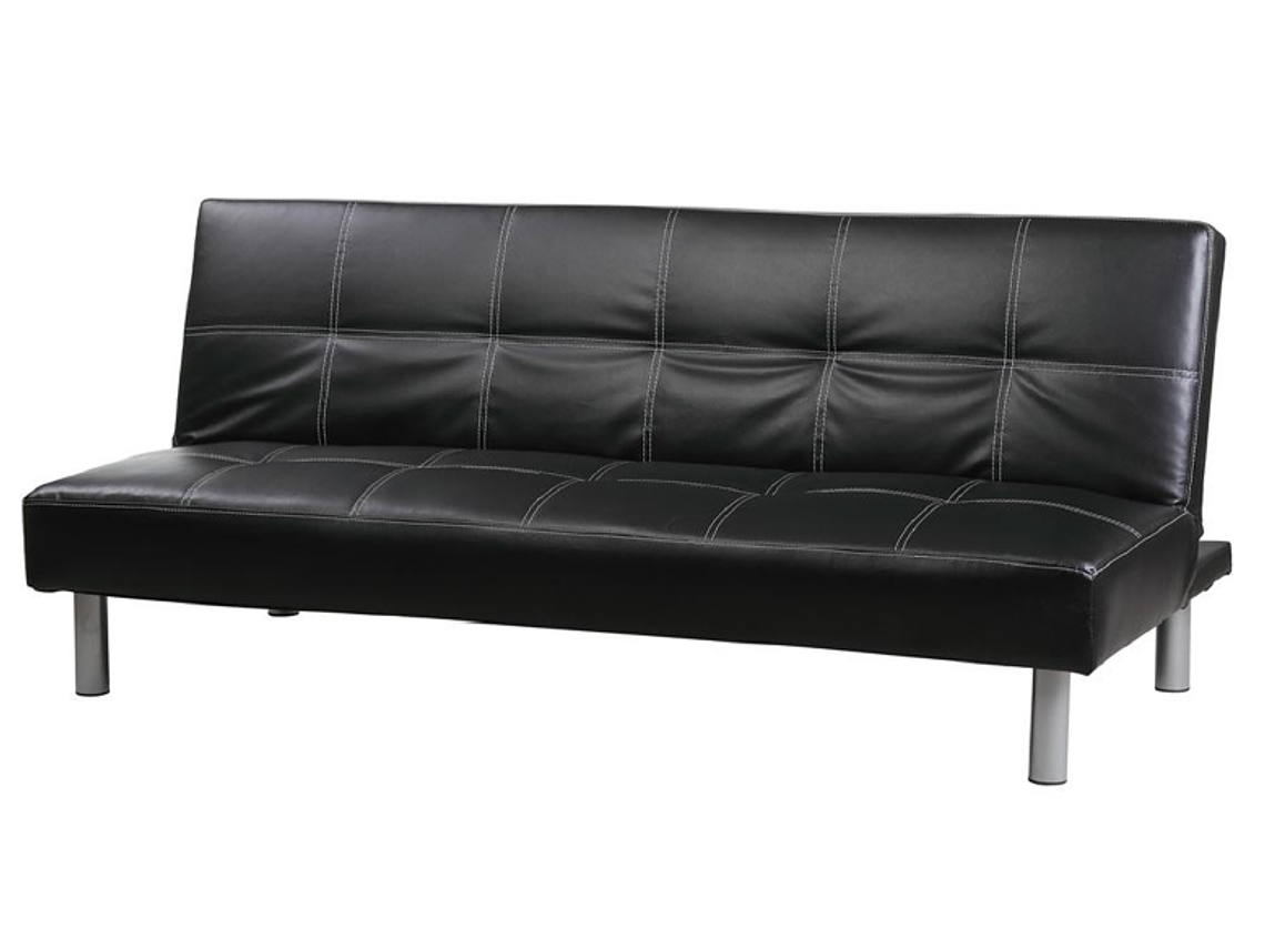 FUTÓN CLYDE 3 CUERPOS NEGRO 1