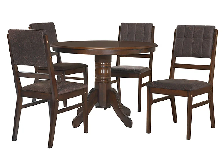 JUEGO DE COMEDOR ZOY HOME RODAS 1+4 2