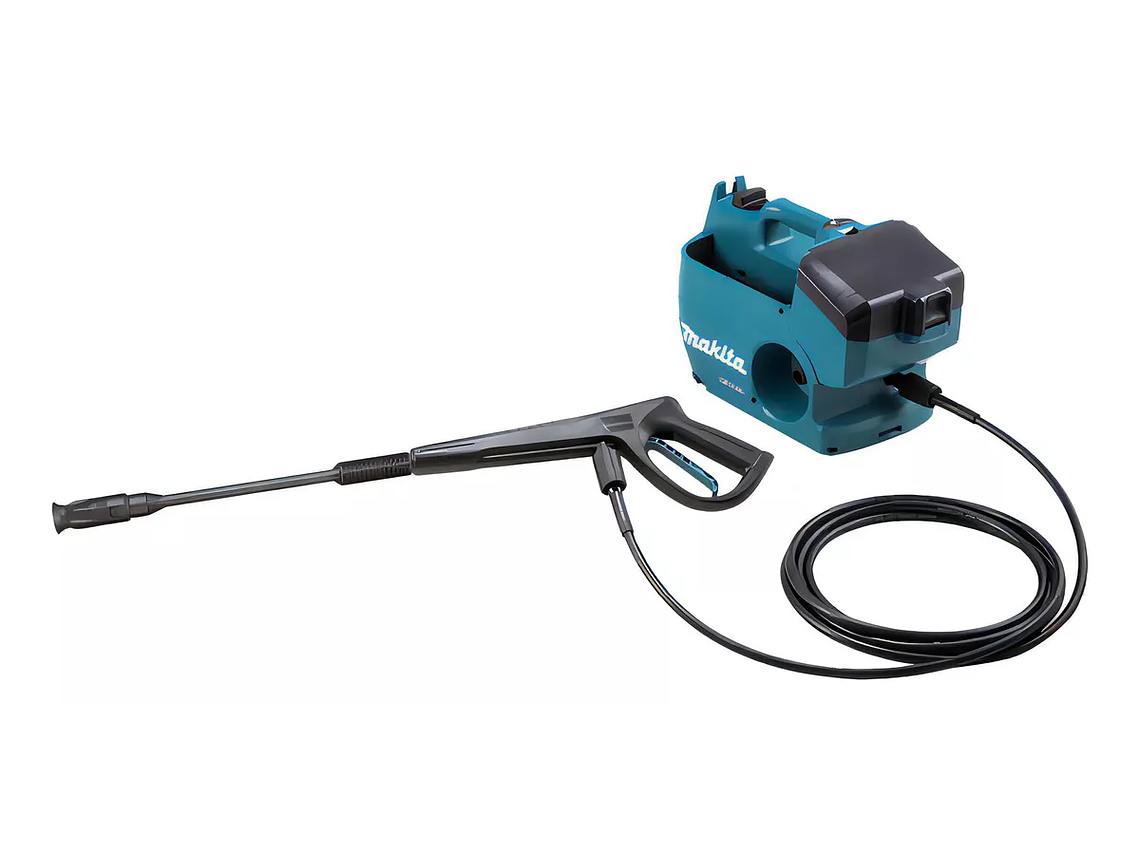 HIDROLAVADORA INALÁMBRICA MAKITA DHW080PT2 CON 2 BATERIAS COLOR AZUL PETRÓLEO 1