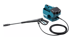 HIDROLAVADORA INALÁMBRICA MAKITA DHW080PT2 CON 2 BATERIAS COLOR AZUL PETRÓLEO