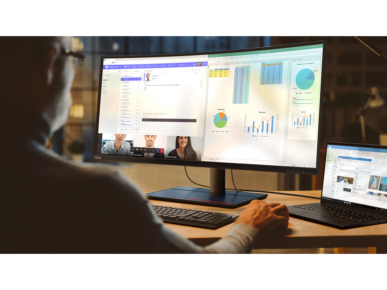 MONITOR THINKVISION P40W-20 5K2K ULTRA-WIDE CURVED LENOVO 8