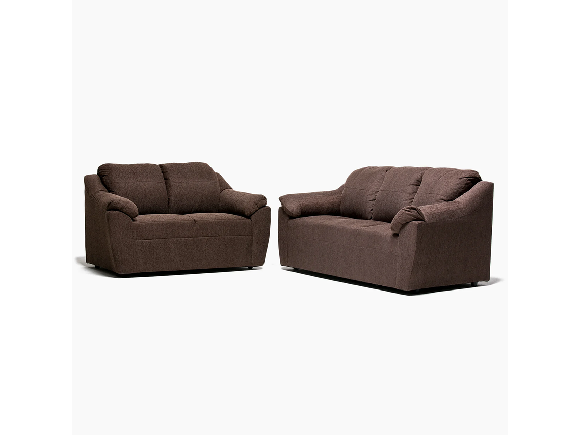 LIVING GENOVA 3-2CPOS CHOCOLATE 1