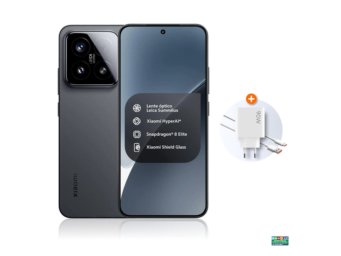 CELULAR XIAOMI 15 NEGRO 12+512 GB 5