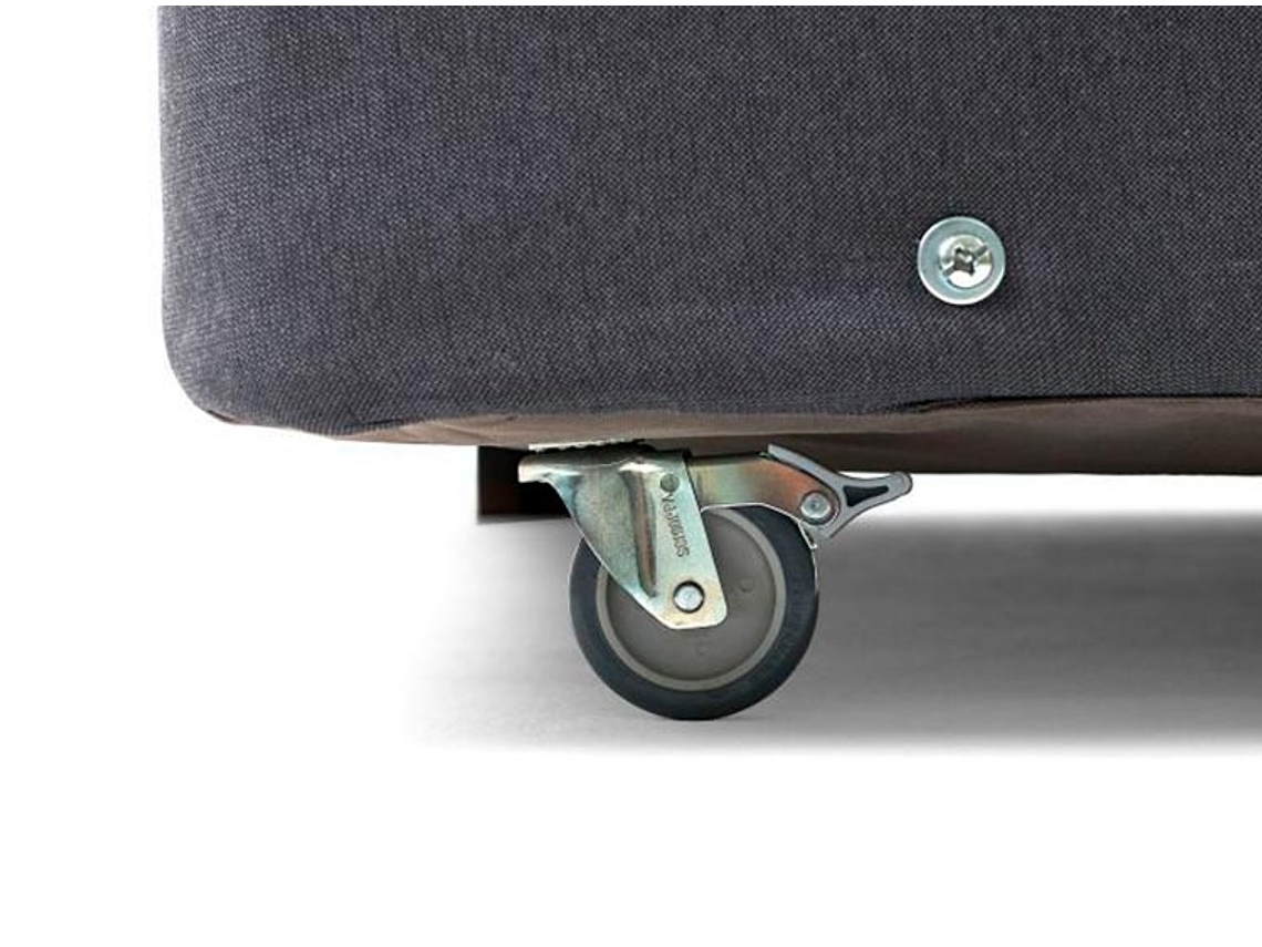 CAMA AMERICANA DRIMKIP DUO POCKET PLUS 1 PLAZA GRIS 6