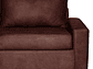 SOFA CAMA LIVORNO 2PL CUERO KENTUCKY CAFÉ MORO - Miniatura 4
