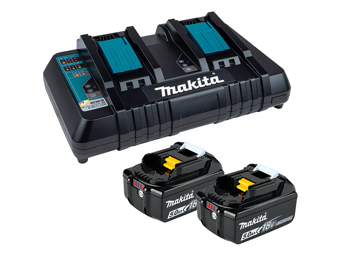 HIDROLAVADORA INALÁMBRICA MAKITA DHW080PT2 CON 2 BATERIAS COLOR AZUL PETRÓLEO 3