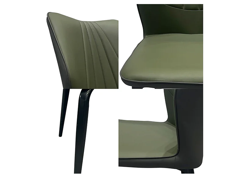 SILLA COMEDOR NOVAHUS SERENITY VERDE PACK 4 2