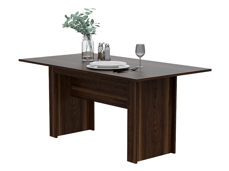 MESA DE COMEDOR TUHOME CLASSIC 160-HABANO MLH 4312 1