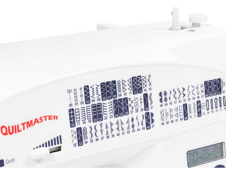 MAQUINA DE COSER REMINGTON QUILTMASTER 200 COMPUTARIZADA 5