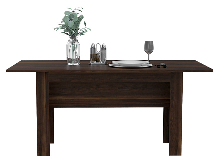 MESA DE COMEDOR TUHOME CLASSIC 160-HABANO MLH 4312 2