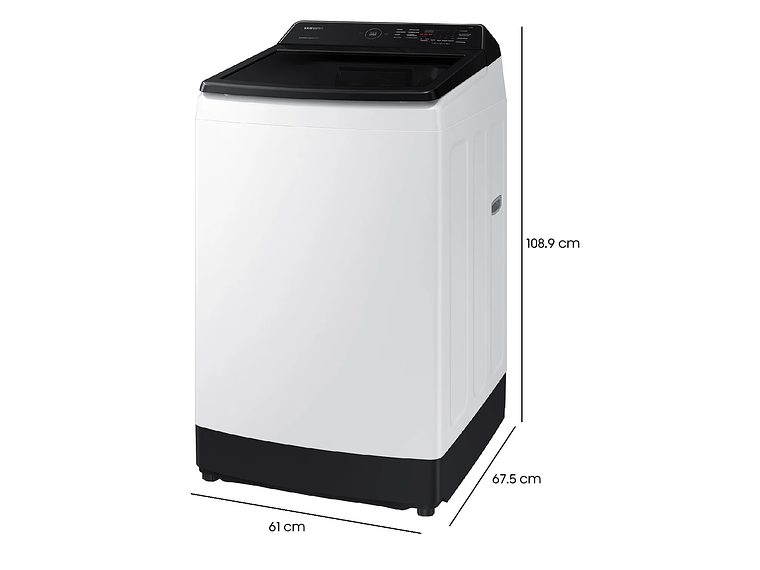 LAVADORA DE CARGA SUPERIOR SAMSUNG 15KG CON ECO BUBBLE™ 3