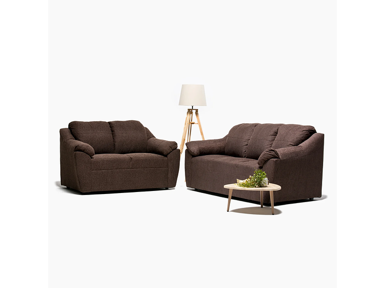 LIVING GENOVA 3-2CPOS CHOCOLATE 3