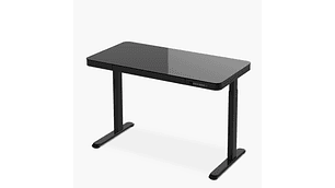 ESCRITORIO FORM DESIGN HOME OFFICE COSMO ELÉCTRICO NEGRO ACERO