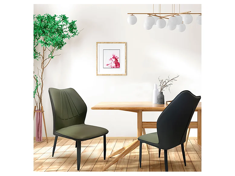 SILLA COMEDOR NOVAHUS SERENITY VERDE PACK 4 6