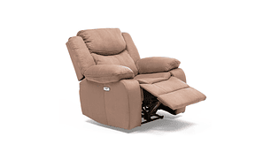 BERGER VYS SPA LUXORECLINE 1 CUERPO ACERO ARENA ELECTRICO + CARGA USB CELULAR MOCHA