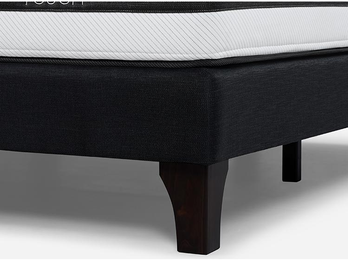 JUEGO DE DORMITORIO ROSEN CAMA EUROPEA DRIVEN SÚPER KING GRAFITO + RESPALDO NOLITA 5