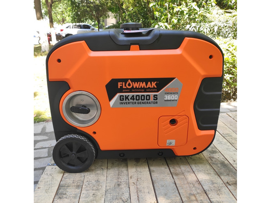 GENERADOR FLOWMAK GK4000IS 220 V 3600 W GASOLINA INVERTER 2