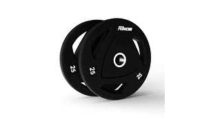 Par Discos Olímpicos Grip Rubber 25kg | PROmachine