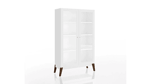 VITRINA BE DESIGN 2 PUERTAS BLANCO JAMAICA 0808.0002