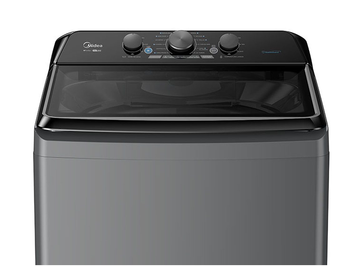 LAVADORA CARGA SUPERIOR MIDEA MA500W210 21KG GRIS 2
