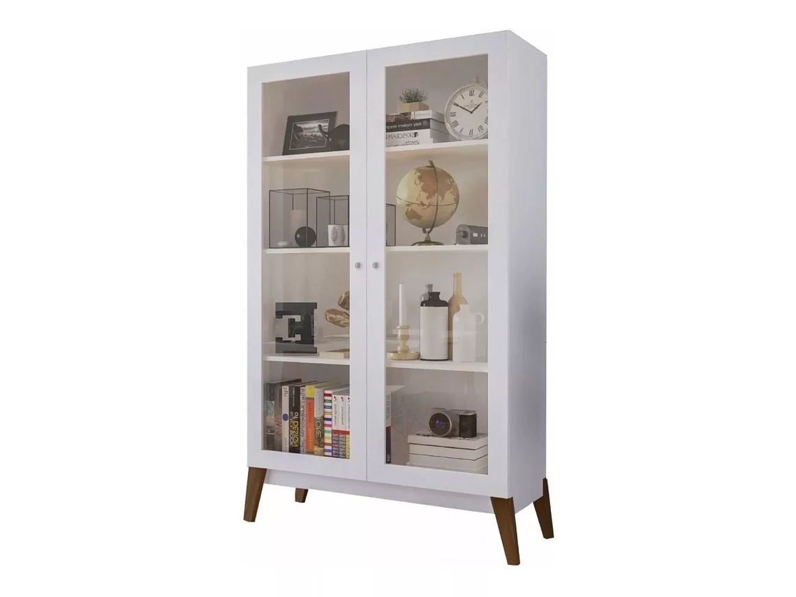 VITRINA BE DESIGN 2 PUERTAS BLANCO JAMAICA 0808.0002 2
