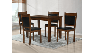 JUEGO DE COMEDOR ANDROS EXTENSIBLE 4 SILLAS