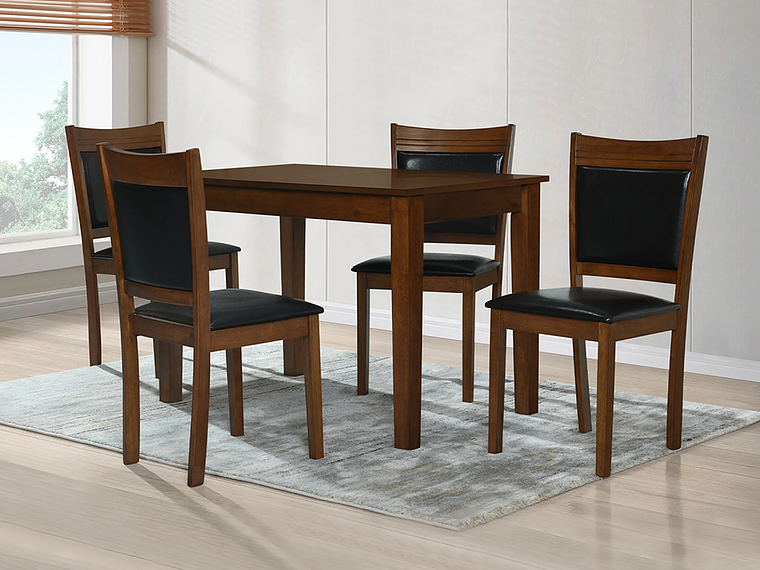 JUEGO DE COMEDOR ANDROS EXTENSIBLE 4 SILLAS 1