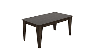 MESA DE COMEDOR 6 PUESTOS FM-007U CAFÉ OSCURO