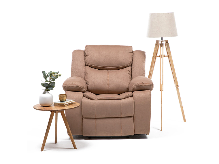 BERGER VYS SPA LUXORECLINE 1 CUERPO ACERO ARENA ELECTRICO + CARGA USB CELULAR MOCHA 4