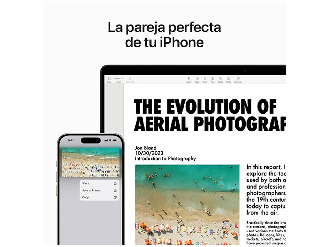 MACBOOK PRO M3 (CPU 8NUC Y GPU 10NUC) 8 GB RAM 512 GB SSD 14.2