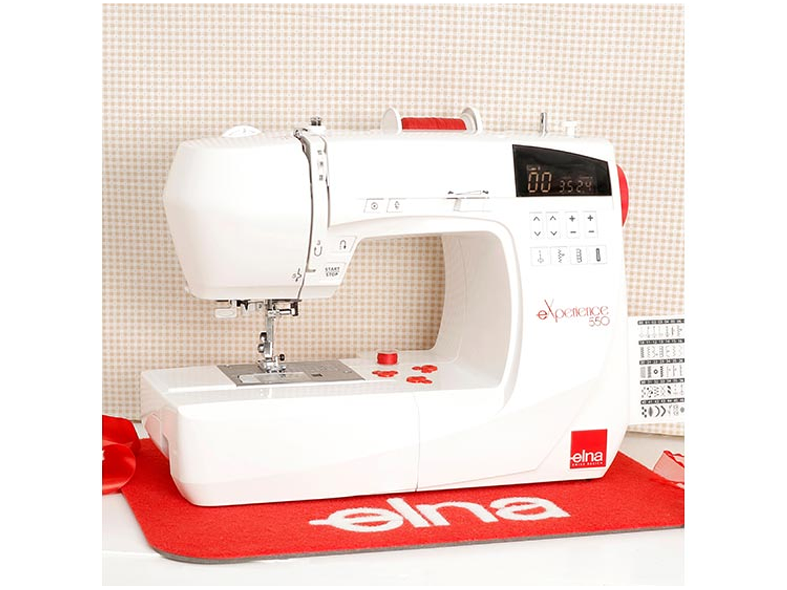 MAQUINA COSER JANOME ELNA EXPERIENCE 550 COMPUTARIZADA ELNA EXP550 7
