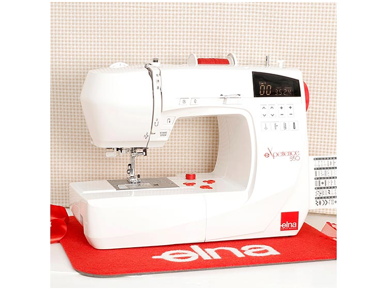 MAQUINA COSER JANOME ELNA EXPERIENCE 550 COMPUTARIZADA ELNA EXP550 7