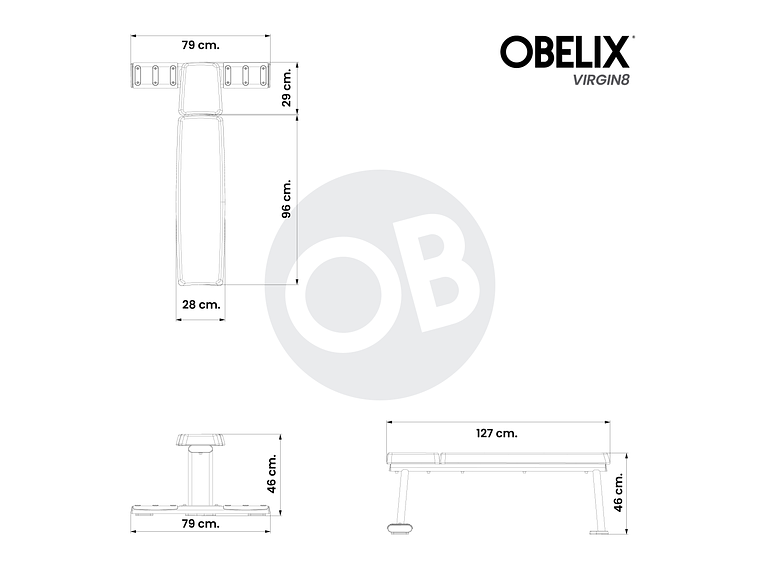 Banco Plano V8 Series | Obelix 2