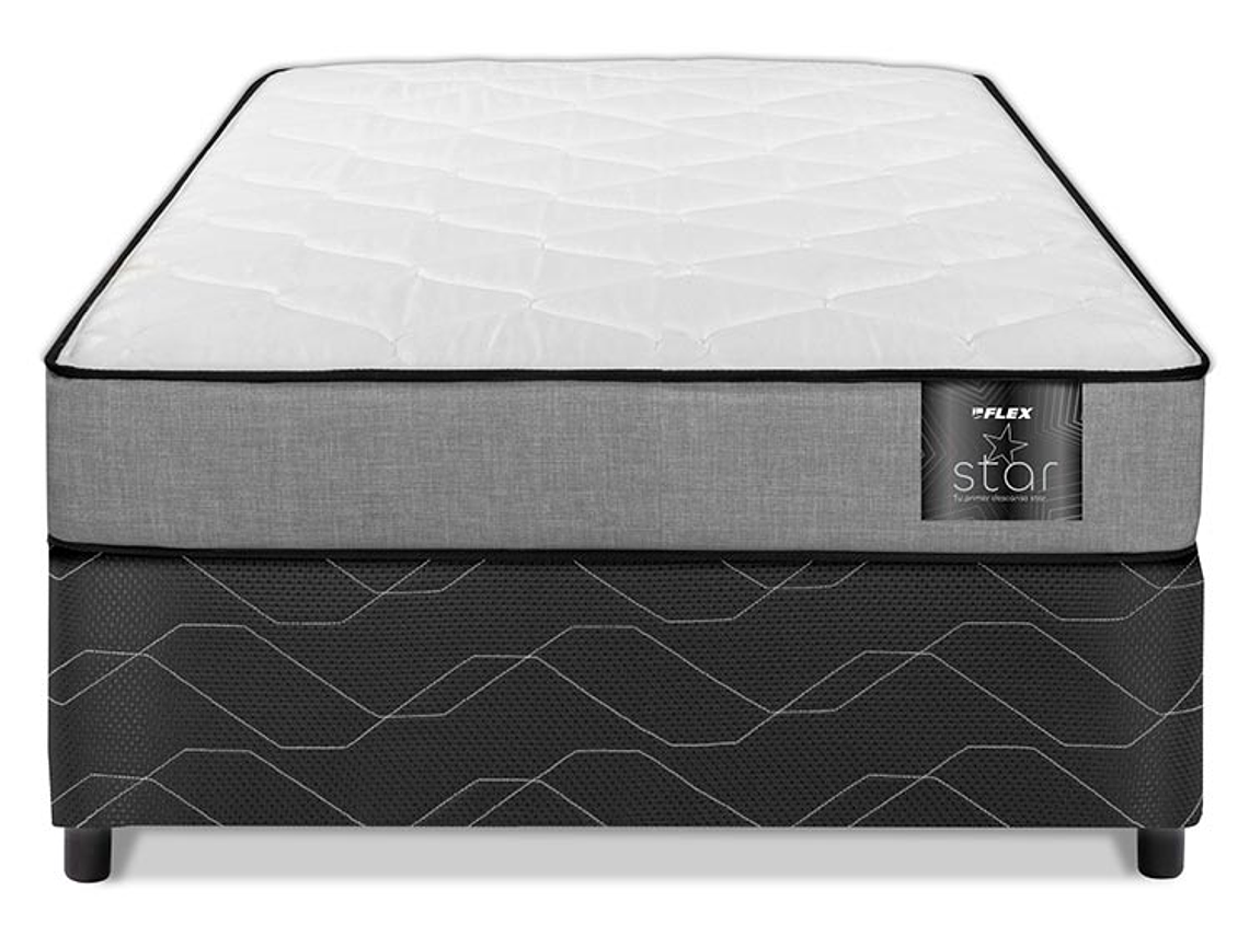 CAMA AMERICANA FLEX STAR 1.5 PLAZAS 2